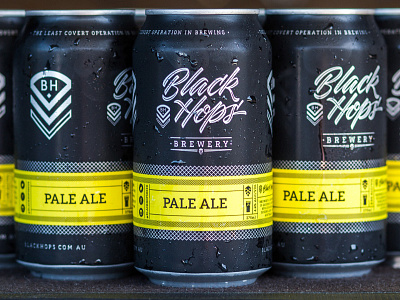 Black Hops Brewery - Pale Ale Cans