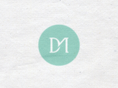 Monogram branding corporate identity d design agency dm logo logo design m matt vergotis monogram verg verg advertising