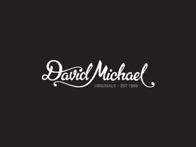 David Michael Originals By Matt Vergotis On Dribbble