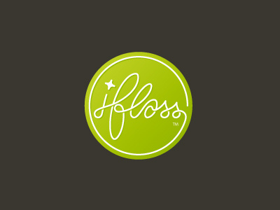 ifloss branding corporate identity custom type dental design agency logo logo design matt vergotis verg verg advertising