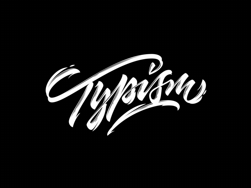 Typism Animation animation lettering logo