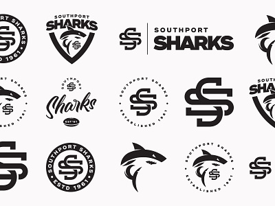 clothing brand shark logo