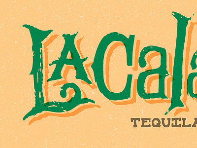 Lacalaca type bar branding corporate identity design agency food hand drawn logo logo design matt vergotis mexican restaurant skull speech bubble texture verg verg advertising weathered
