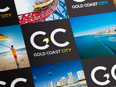 Gold Coast City Concept #2 branding city corporate identity custom type design agency font gold coast logo lettering logo design matt vergotis typeface verg verg advertising