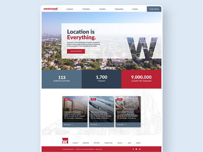Westwood Financials branding design ui ux web website