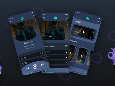 Music app concept