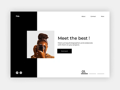 cap design frontend ui ux webdesign website website design