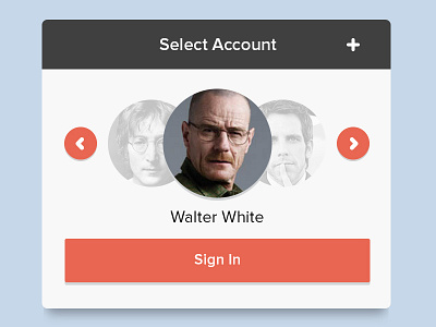 Select Account account selection signin ui users