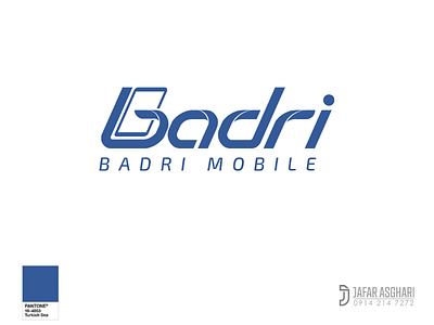 Badri mobile logo logo graphic