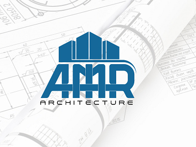 AMR architecture branding design icon icon graphic illustration logo logo graphic minimal typography