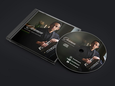 Qarmon - Hassan Khojasteh (Music Album) acordion album branding graphic design logo logo graphic music