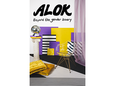 Beyond the Gender Binary alok art direction conceptual design gender mailchimp nonbinary photography set design