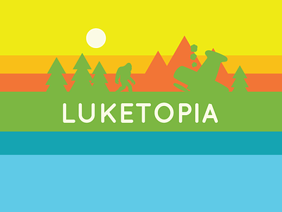 Luketopia branding