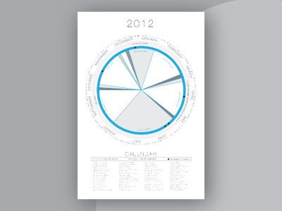 Circular Calendar calendar circular