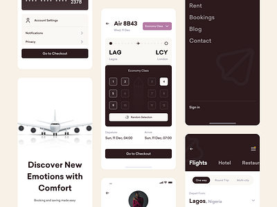 Flight Booking Concept