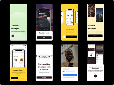 Mobile Onboarding Design Template