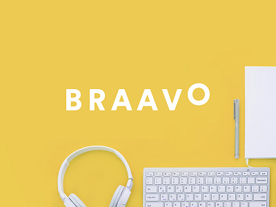Braavo Brand branding logo logotype typography