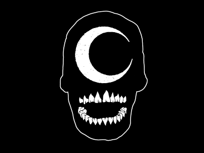 coming soon classic craig crescent evil logo moon robson skull