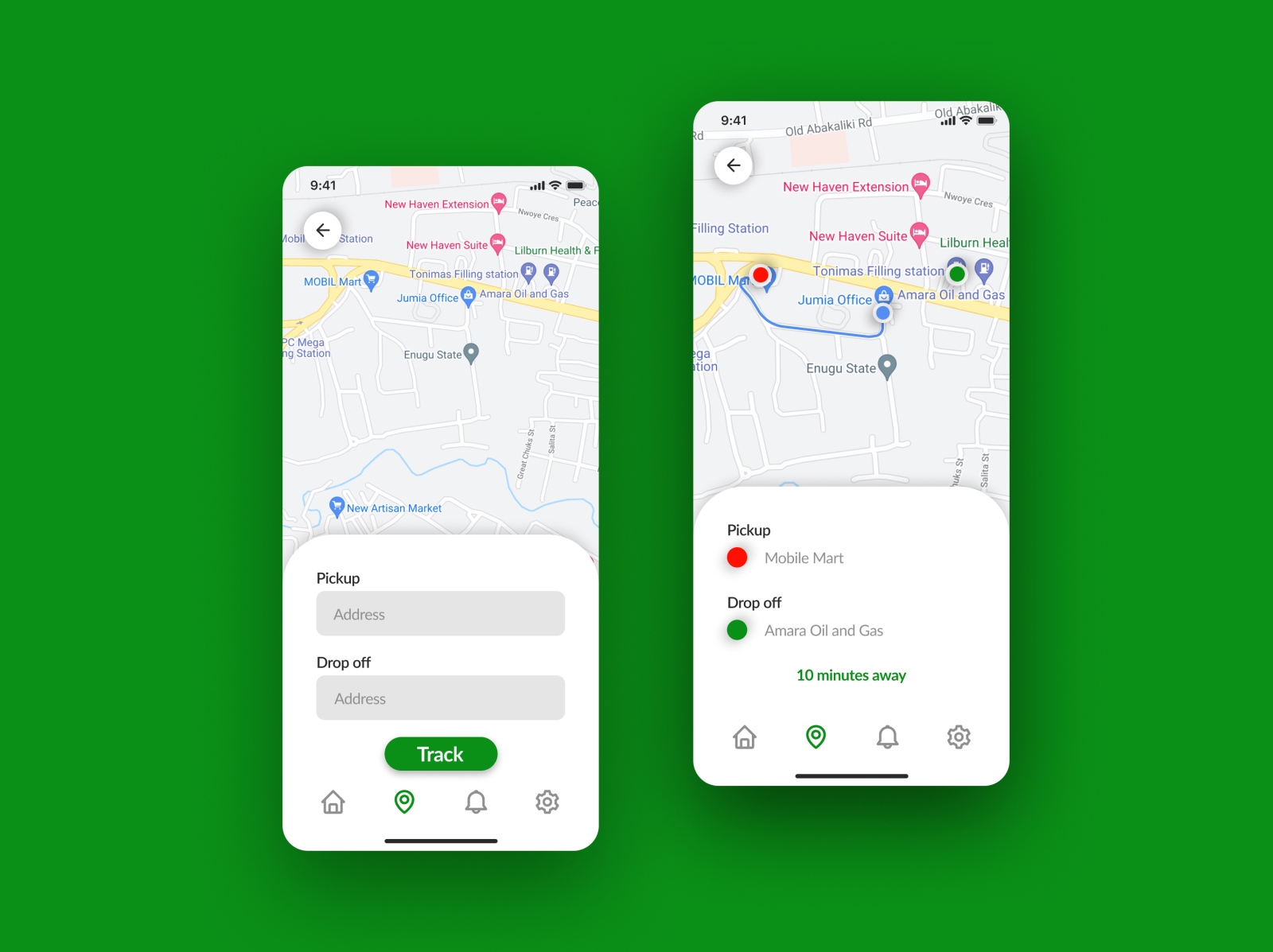 Location Tracker by Asogwa Maxwell C Alexander on Dribbble