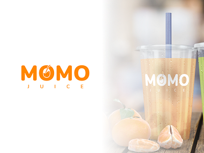 MOMO Juice design design logo juice logo logodesign logotype