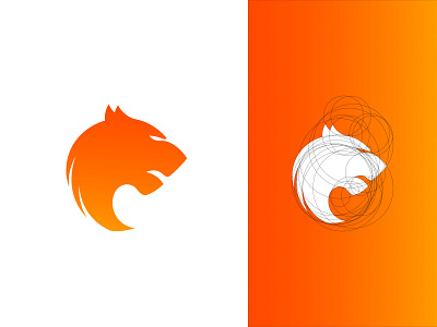 Tiger Logo | Golden Ratio design design logo goldenratio logo logodesign logos logotype