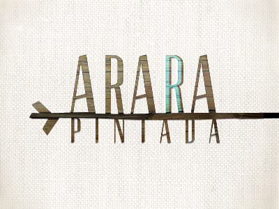 It's growing! wood texture branch blog type logo photoshop design