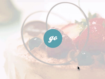 [ANIMATED] circle button ae animated button food gif motion