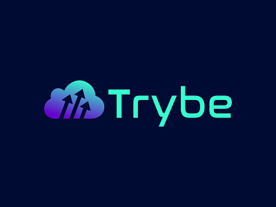 Cloud Trybe Tech Logo brand identity branding cloud cloud trybe tech logo coding computer design digital energy engineering flatlogo gadgets instagood logo programming software tech techno technology trybe