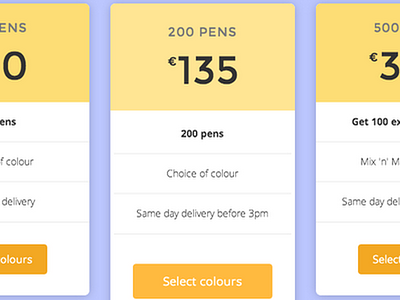 Pricing Table css pricing table