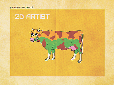 Saint Cows Of Game Dev v.06 gamedev illustration