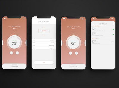 Thermostat App Design