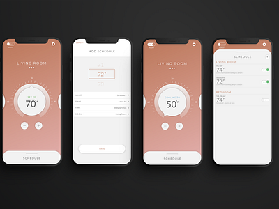 Thermostat App Design