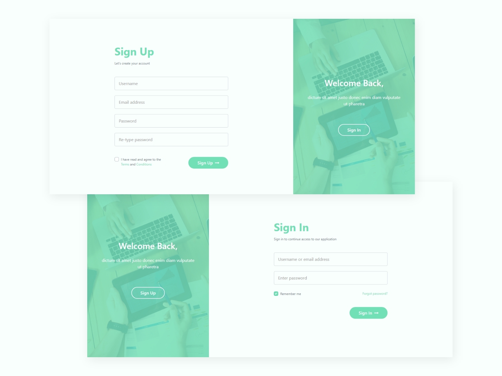 Lotion - HTML Login Template by Dicky Setiawan on Dribbble