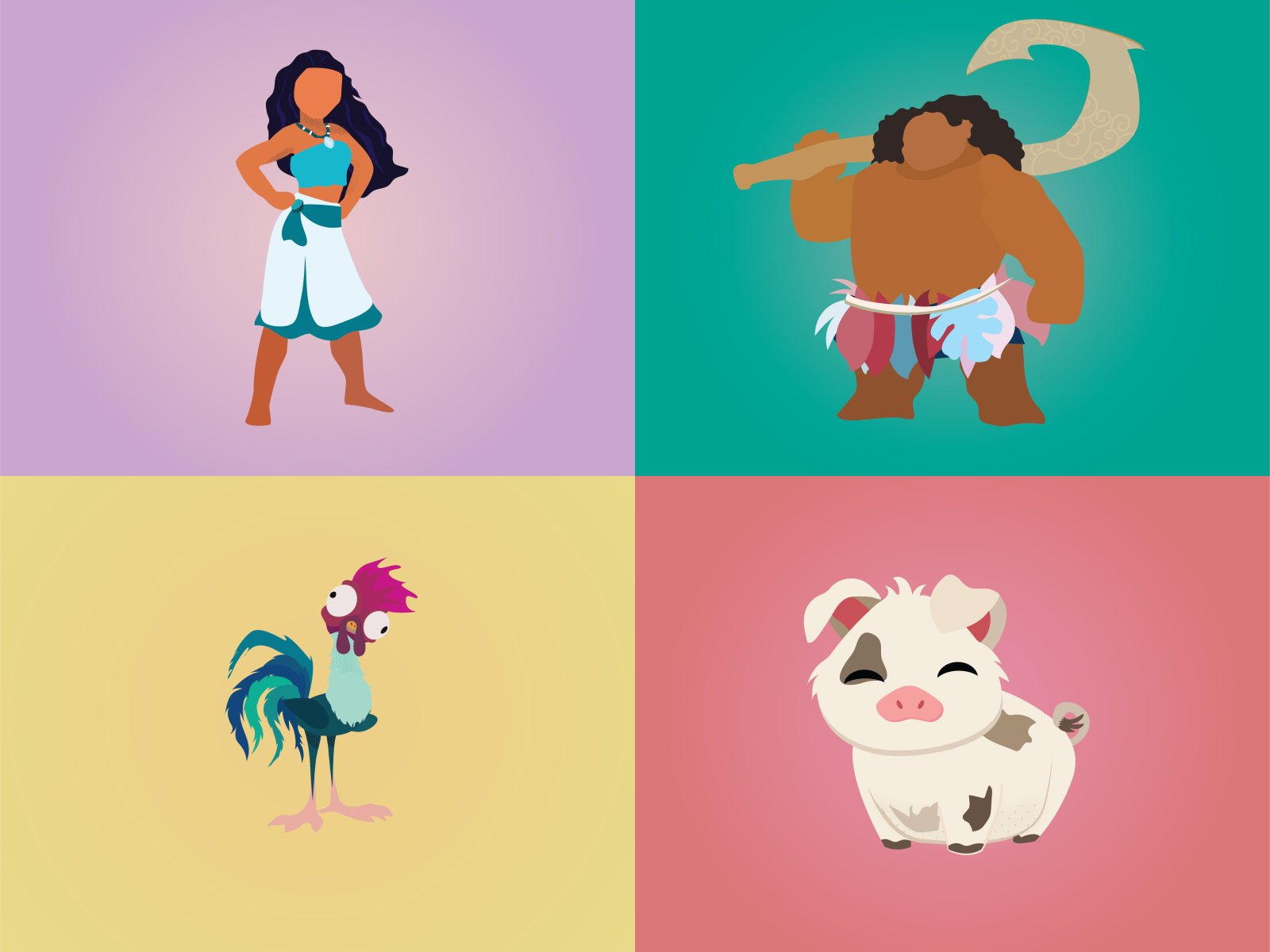 Moana Character Study By Annie Rudisill On Dribbble