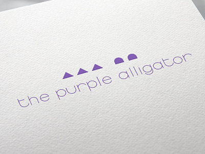 the purple alligator agency alligator branding company creative croc crocodile design icons logo logotip purple