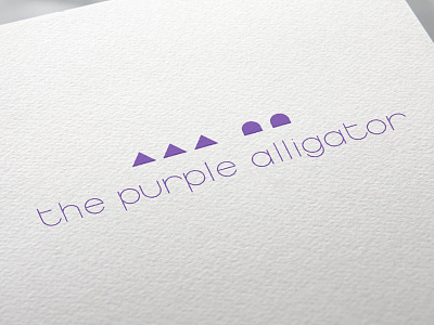 the purple alligator