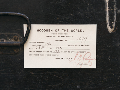 Woodmen specimen