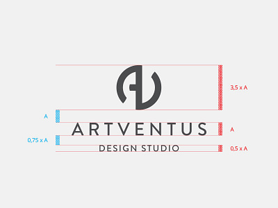 Artventus Dribbble agency artventus branding design digital grid handmade identity schots studio typography waardenburg