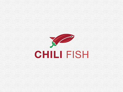 Chili Fish brand identity brand identity design chili design fish fish logo fish minimilist illustration latter logo logo logo mark logodesign logotype minimalism restaurant logo