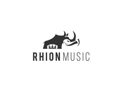 Rhion music brand identity brand identity design design illustration logo logodesign minimalism music logo pet music rhion rhion music