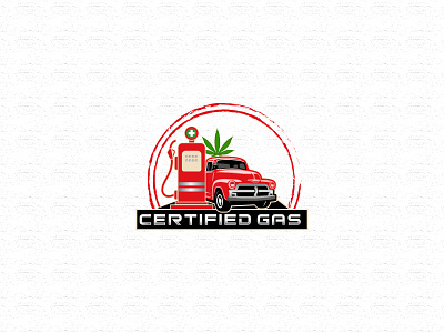 Certified gas brand identity brand identity design car gass car logo illustration logistic logo logo logo mark logodesign logotype minimalism transport logo transportation logo