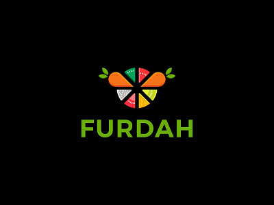 Furdah brand identity brand identity design design frute logo illustration juice logo latter logo logo mark logodesign logotype minimalism resturent resturent logo