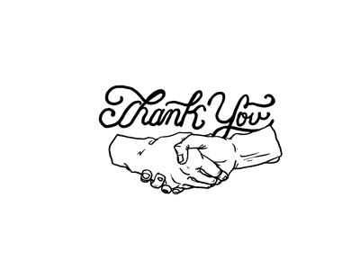 Thanks, Sam. animate animation calligraphy friendly hand lettering hands illustrate illustration lettering photoshop shake thanks