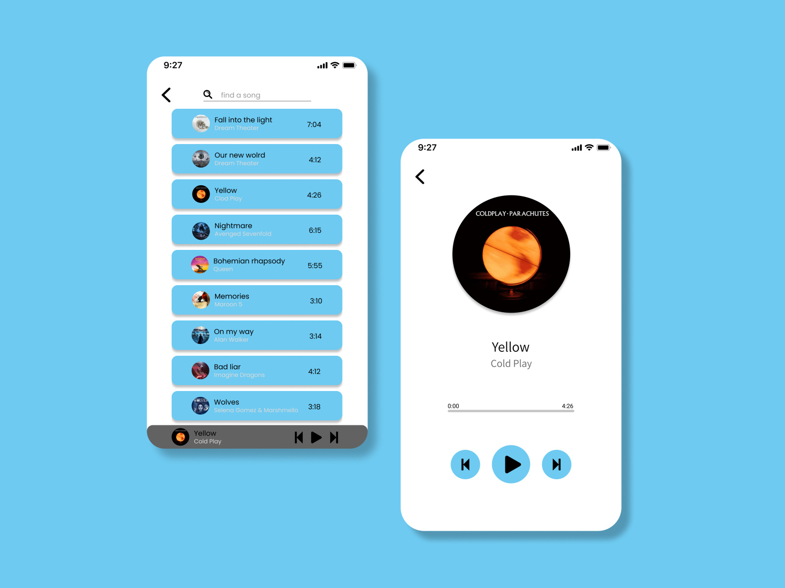 Music App by Reski Windradiaksa on Dribbble