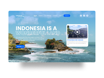 Indonesia is a wonderful land app design developer development illustration logo ui uidesign uidesigner uxdesign