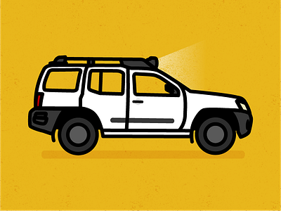 Nissan Xterra Pro-4X car illustration nissan off road pro 4x xterra