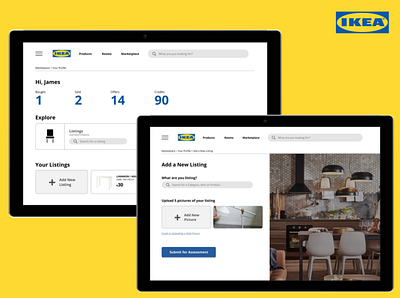IKEA Marketplace | Copenhagen Business School Case Competition ux