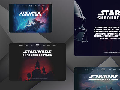 star wars design web webdesign website website design
