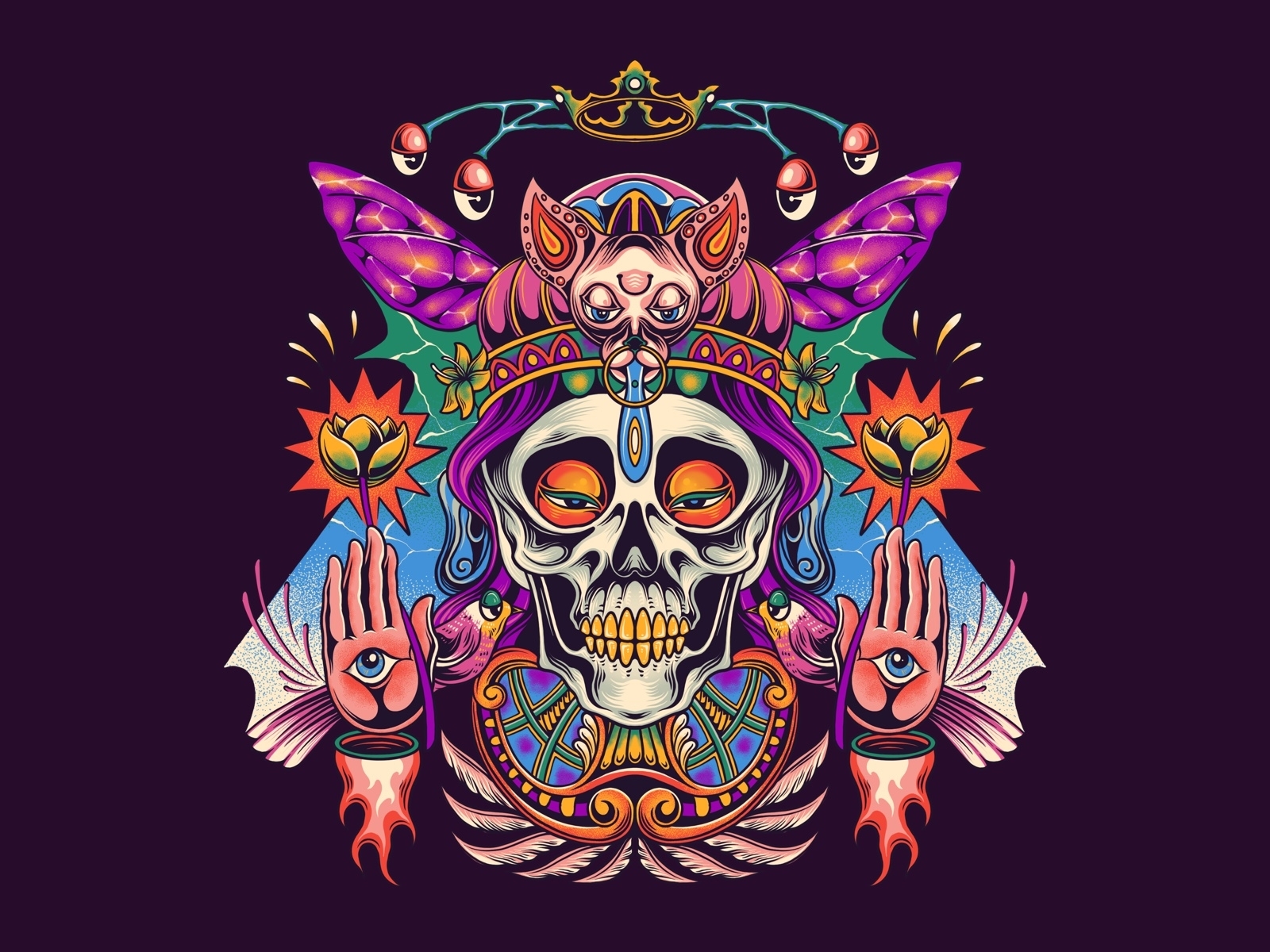 King skull by Kembart on Dribbble