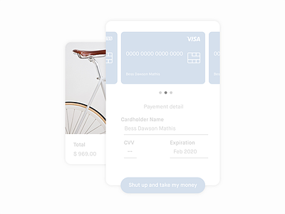 002 Credit card checkout | Daily UI 002 card checkout credit daily ui |